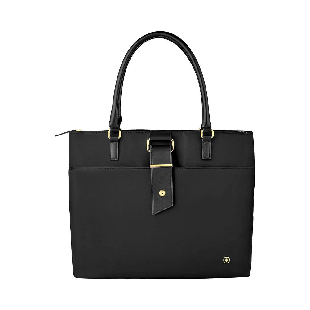 Wenger Ana Laptop Tote, Black Nylon (600772)